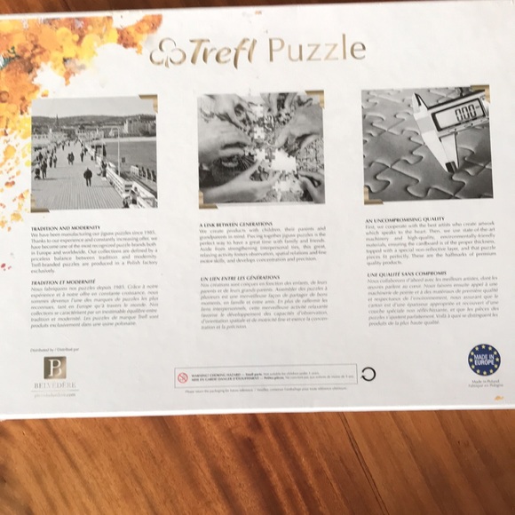 1000 Trefl Puzzle New in box (sealed) - Picture 2 of 3